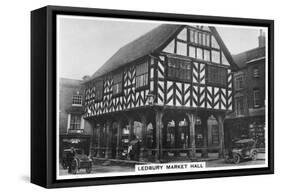 Ledbury Market Hall, Herefordshire, 1937-null-Framed Stretched Canvas