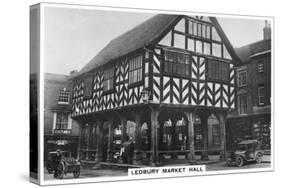 Ledbury Market Hall, Herefordshire, 1937-null-Stretched Canvas