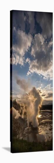 Ledge Geyser Yellowstone N P-Steve Gadomski-Stretched Canvas