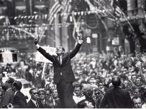 Democratic Primary Winners, Pres Candidate Hubert Humphrey and VP Edmund Muskie, September 6, 1968-Lee Balterman-Framed Stretched Canvas