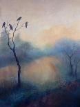 Morning Mist with Kingfisher, 2018-Lee Campbell-Giclee Print