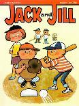 Batter Up - Jack and Jill, August 1964-Lee de Groot-Giclee Print