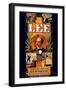 Lee in His Wonderful Hypnotic Performances-null-Framed Art Print