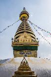 Stupa at Swayambhunath, Monkey Temple, Kathmandu, Nepal.-Lee Klopfer-Photographic Print