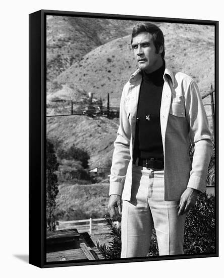 Lee Majors, The Six Million Dollar Man (1974)-null-Framed Stretched Canvas