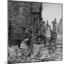 Lee Miller and American Soldiers-David Scherman-Mounted Premium Photographic Print