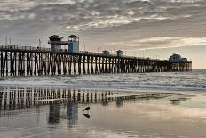 Pier Night Panorama I-Lee Peterson-Photographic Print