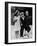 Lee Radziwill, Truman Capote, and Jane Howard Walking Arm in Arm While Leaving the Ivanhoe Theater-Pierre Boulat-Framed Premium Photographic Print