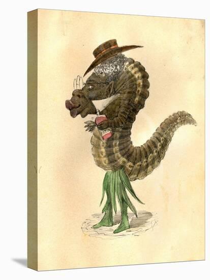 Leech 1873 'Missing Links' Parade Costume Design-Charles Briton-Stretched Canvas