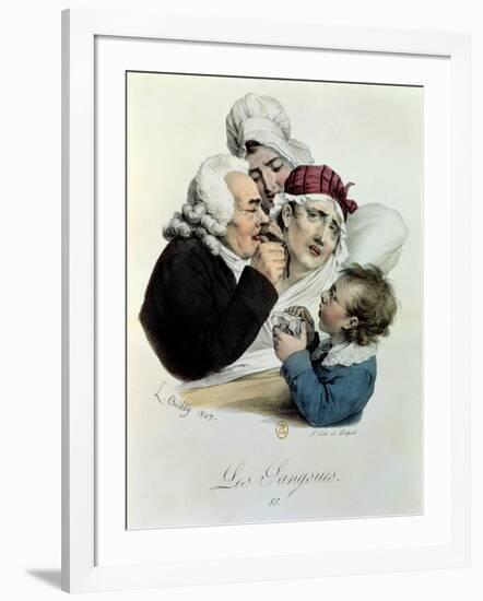 Leeches-Julien Leopold Boilly-Framed Giclee Print