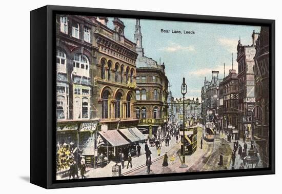 Leeds, Boar Lane 1905-null-Framed Stretched Canvas