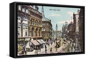 Leeds, Boar Lane 1905-null-Framed Stretched Canvas