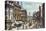 Leeds, Boar Lane 1905-null-Stretched Canvas