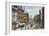 Leeds, Boar Lane 1905-null-Framed Art Print