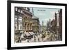 Leeds, Boar Lane 1905-null-Framed Premium Giclee Print
