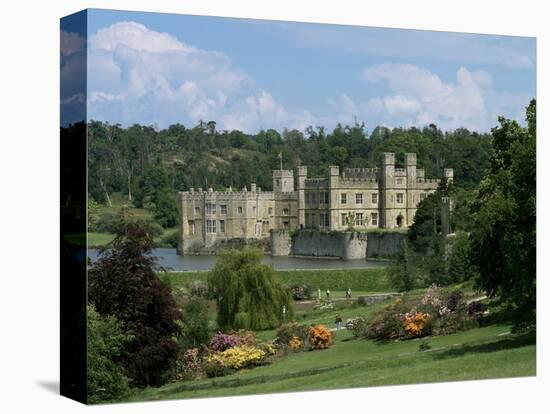 Leeds Castle, Kent, England, United Kingdom-Adam Woolfitt-Stretched Canvas