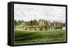 Leeds Castle, Kent, Home of the Wykeham-Martin Family, C1880-Benjamin Fawcett-Framed Stretched Canvas