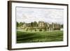 Leeds Castle, Kent, Home of the Wykeham-Martin Family, C1880-Benjamin Fawcett-Framed Giclee Print