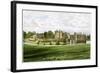 Leeds Castle, Kent, Home of the Wykeham-Martin Family, C1880-Benjamin Fawcett-Framed Giclee Print