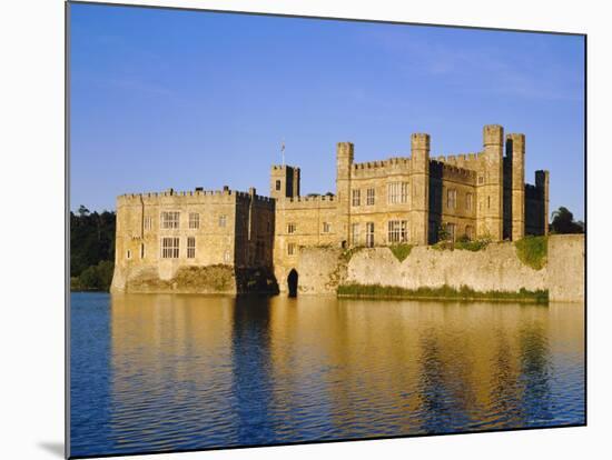 Leeds Castle, Near Maidstone, Kent, England-Charles Bowman-Mounted Photographic Print