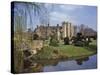 Leeds Castle, Rebuilt in Stone by the Normans around 1120, Kent, England, UK-Nigel Blythe-Stretched Canvas