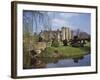 Leeds Castle, Rebuilt in Stone by the Normans around 1120, Kent, England, UK-Nigel Blythe-Framed Photographic Print