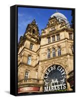 Leeds City Markets, Leeds, West Yorkshire, Yorkshire, England, United Kingdom, Europe-Mark Sunderland-Framed Stretched Canvas
