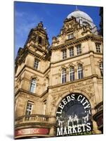 Leeds City Markets, Leeds, West Yorkshire, Yorkshire, England, United Kingdom, Europe-Mark Sunderland-Mounted Photographic Print