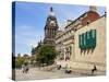 Leeds Library and Town Hall on the Headrow, Leeds, West Yorkshire, Yorkshire, England, UK, Europe-Mark Sunderland-Stretched Canvas