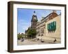 Leeds Library and Town Hall on the Headrow, Leeds, West Yorkshire, Yorkshire, England, UK, Europe-Mark Sunderland-Framed Photographic Print