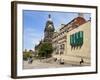 Leeds Library and Town Hall on the Headrow, Leeds, West Yorkshire, Yorkshire, England, UK, Europe-Mark Sunderland-Framed Photographic Print