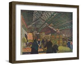 'Leeds Market', c1913 (1935)-Harold Gilman-Framed Giclee Print