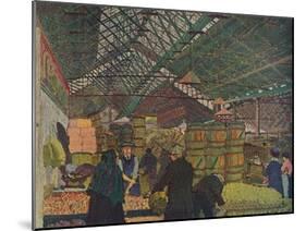 'Leeds Market', c1913 (1935)-Harold Gilman-Mounted Giclee Print