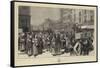 Leeds on a Market Day-null-Framed Stretched Canvas