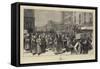 Leeds on a Market Day-null-Framed Stretched Canvas