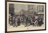 Leeds on a Market Day-null-Framed Giclee Print