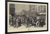 Leeds on a Market Day-null-Framed Giclee Print