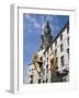 Leeds Owls and Civic Hall, Leeds, West Yorkshire, Yorkshire, England, United Kingdom, Europe-Mark Sunderland-Framed Photographic Print