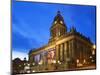 Leeds Town Hall at Dusk, Leeds, West Yorkshire, Yorkshire, England, United Kingdom, Europe-Mark Sunderland-Mounted Photographic Print