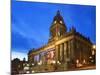 Leeds Town Hall at Dusk, Leeds, West Yorkshire, Yorkshire, England, United Kingdom, Europe-Mark Sunderland-Mounted Photographic Print