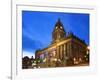 Leeds Town Hall at Dusk, Leeds, West Yorkshire, Yorkshire, England, United Kingdom, Europe-Mark Sunderland-Framed Photographic Print