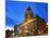 Leeds Town Hall at Dusk, Leeds, West Yorkshire, Yorkshire, England, United Kingdom, Europe-Mark Sunderland-Mounted Photographic Print