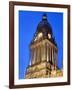 Leeds Town Hall at Dusk, Leeds, West Yorkshire, Yorkshire, England, United Kingdom, Europe-Mark Sunderland-Framed Photographic Print