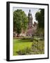 Leeds Town Hall from Park Square, Leeds, West Yorkshire, Yorkshire, England, United Kingdom, Europe-Mark Sunderland-Framed Photographic Print