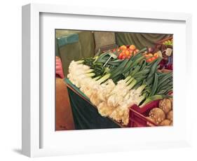 Leeks, 1999-Peter Breeden-Framed Giclee Print