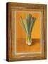 Leeks on Gold-Lanie Loreth-Stretched Canvas