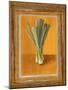 Leeks on Gold-Lanie Loreth-Mounted Art Print