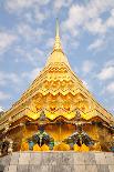 Statues at Wat Phra-Kaew-leelana-Photographic Print