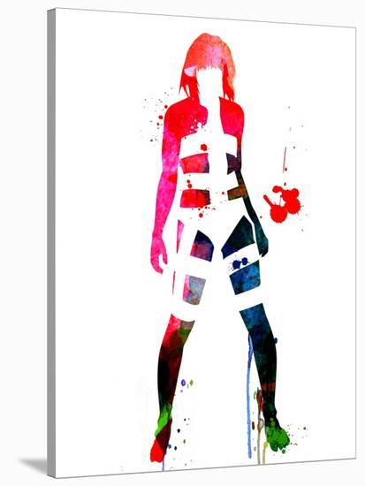 Leeloo Watercolor-Lora Feldman-Stretched Canvas