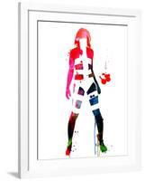 Leeloo Watercolor-Lora Feldman-Framed Art Print